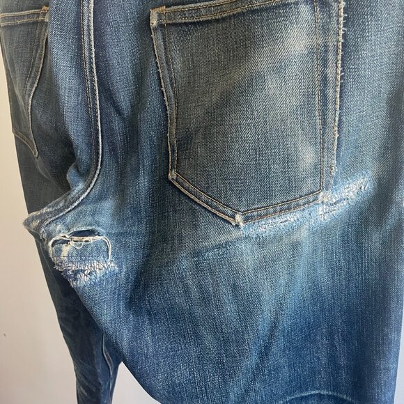 Burberry Prorsum - raw/distressed denim - 34 - Picture 3 of 8